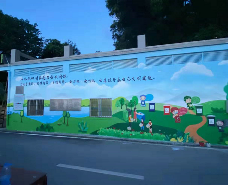 肇庆广宁怀集墙绘壁画手绘涂鸦的创造力——美佳彩绘